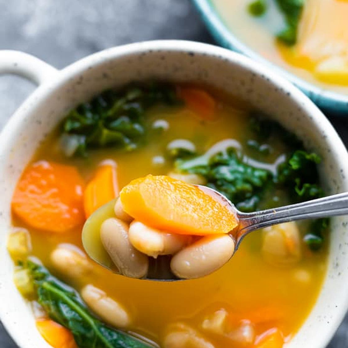 Smoky White Bean and Kale Soup