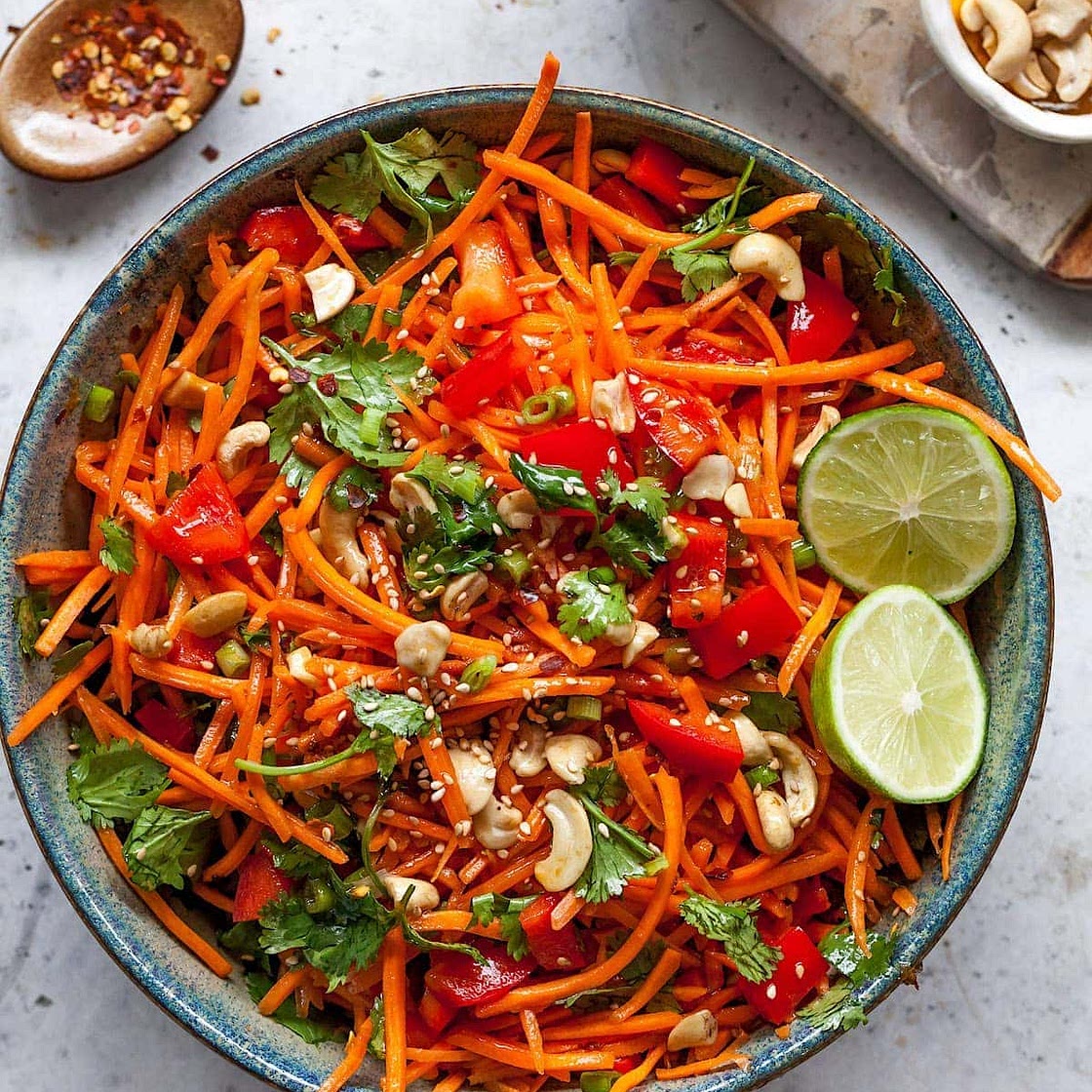 Sesame Ginger Carrot Salad