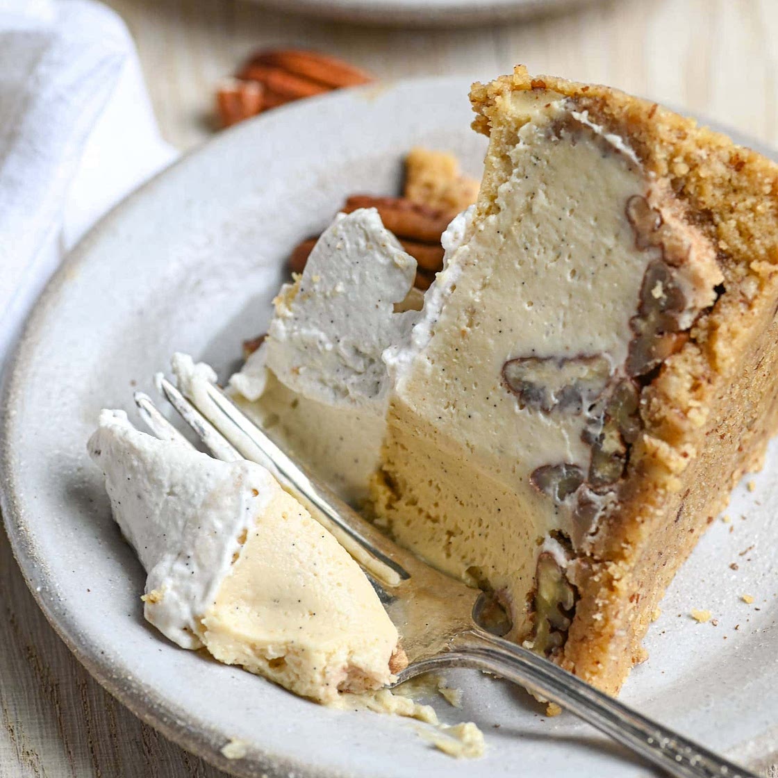 Vanilla Bean Brown Butter Cheesecake