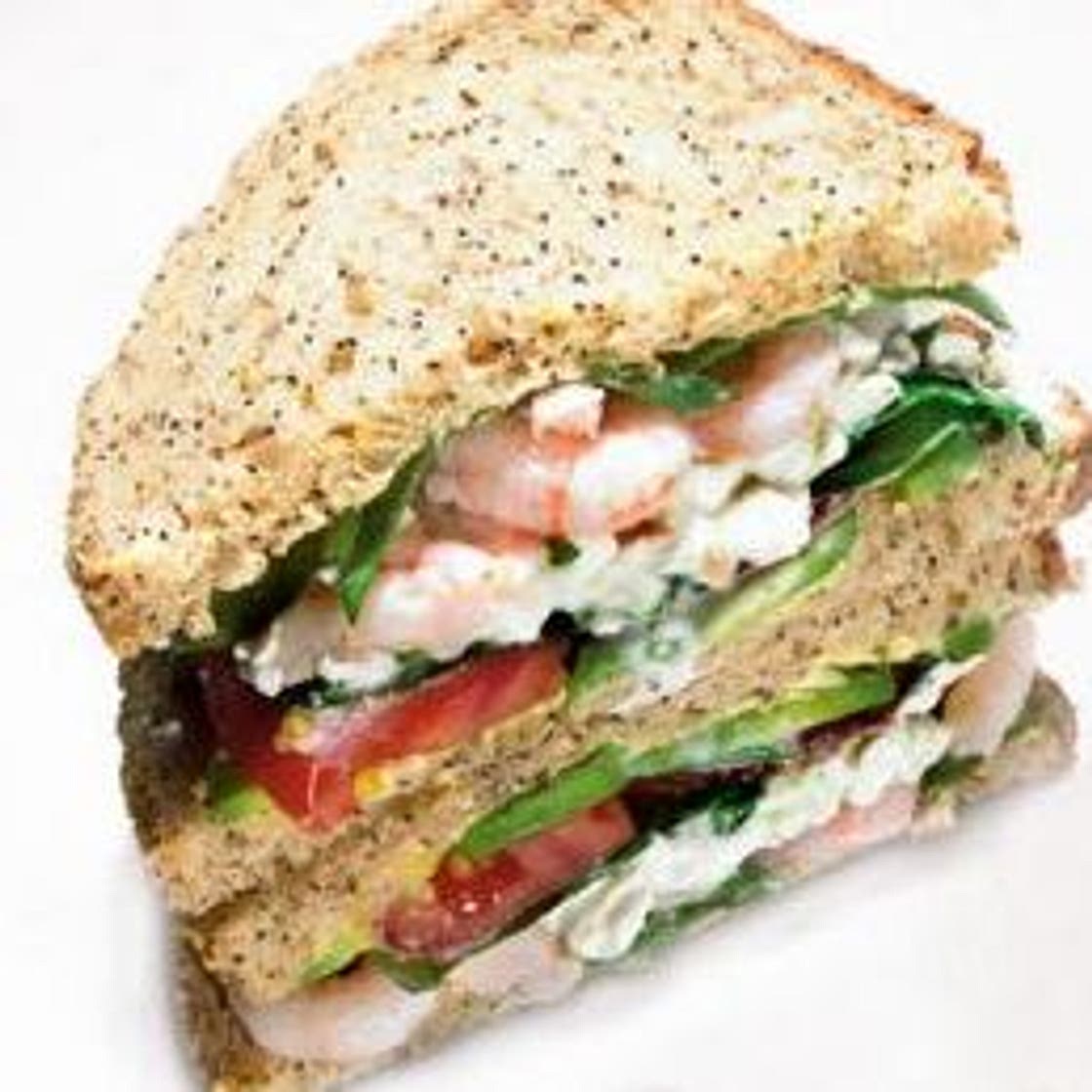 Prawn And Avocado Sandwich