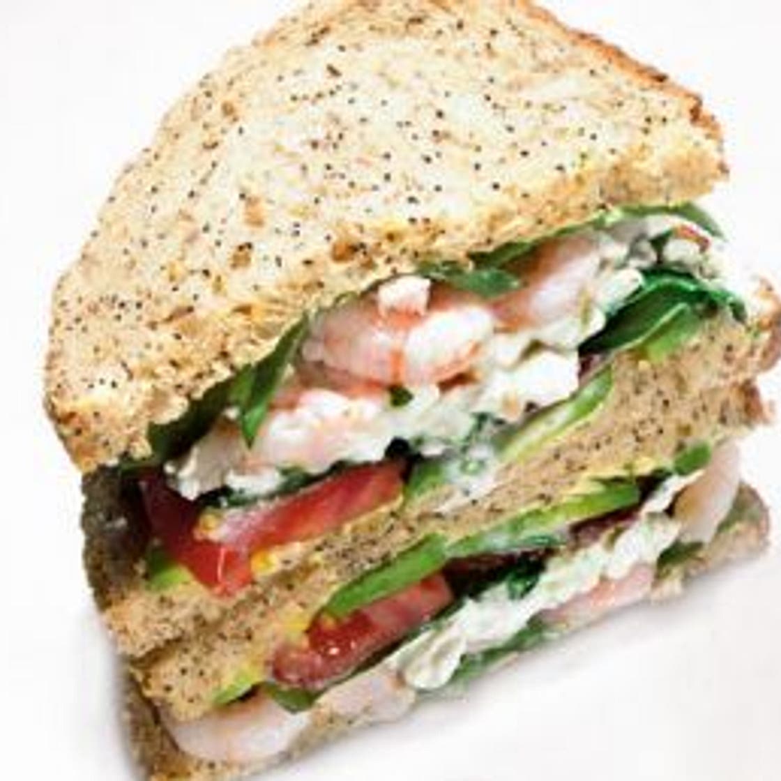 Prawn And Avocado Sandwich
