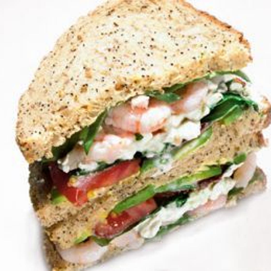 Prawn And Avocado Sandwich