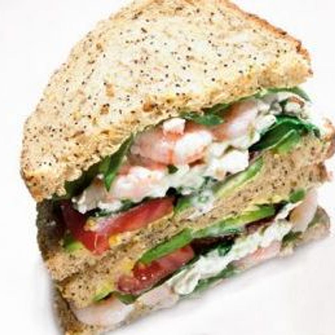 Prawn And Avocado Sandwich