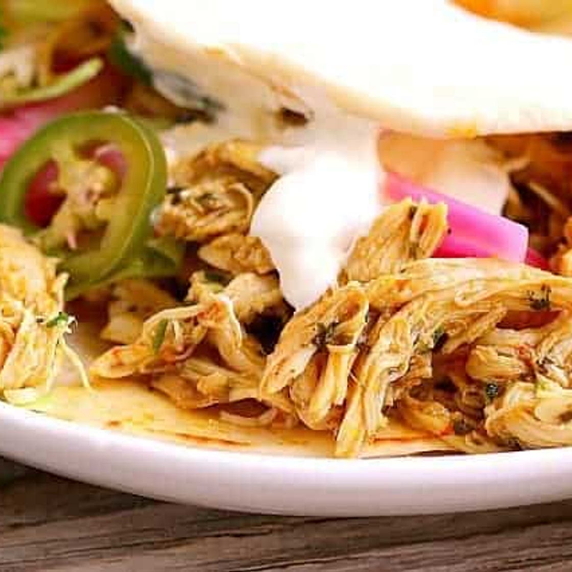Easy Chicken Tacos | Instant Pot and Stove Top