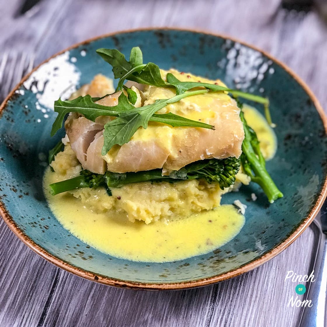 Smoked Haddock and Creamy Mustard Sauce| Slimming & Weight Watchers Friendly