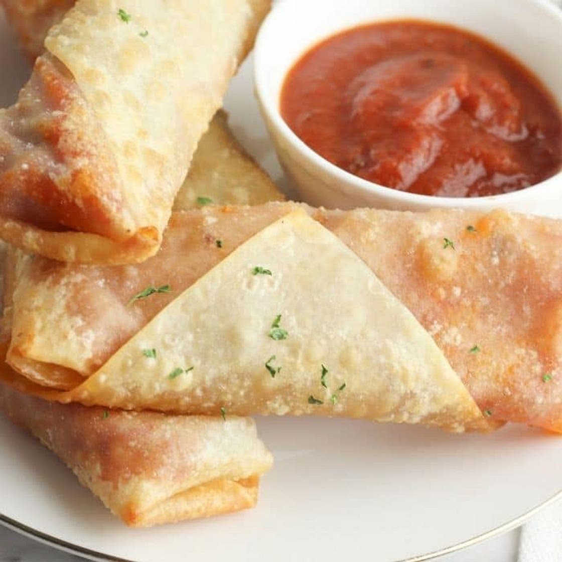 Air Fryer Pizza Egg Rolls
