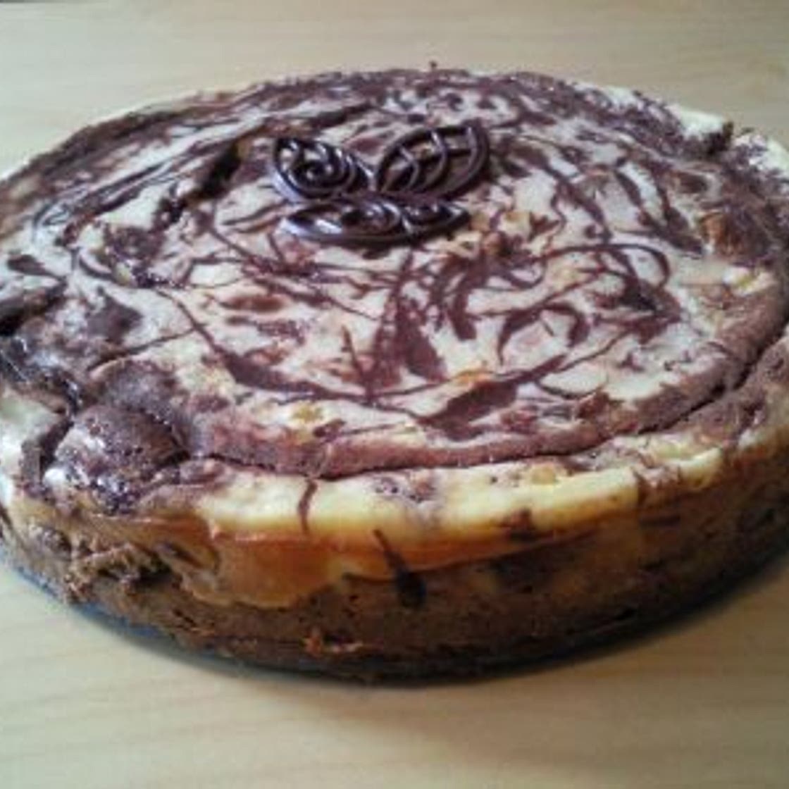Baked Chocolate Cheesecake