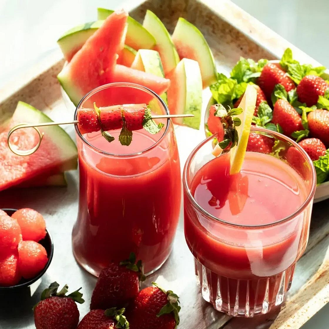 Strawberry and Watermelon Vitamin Boost