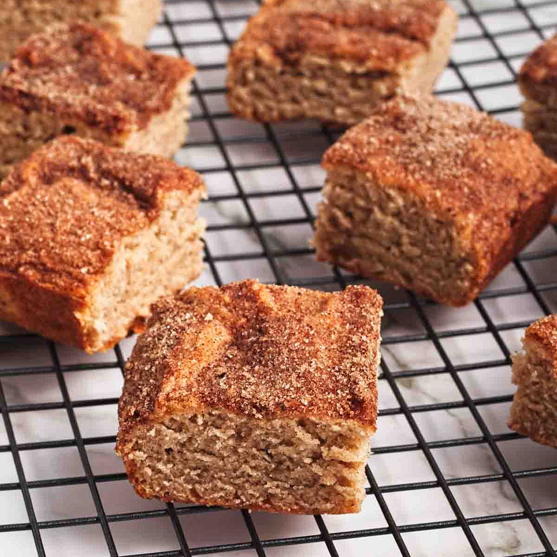 Banana Snicker doodle Bars