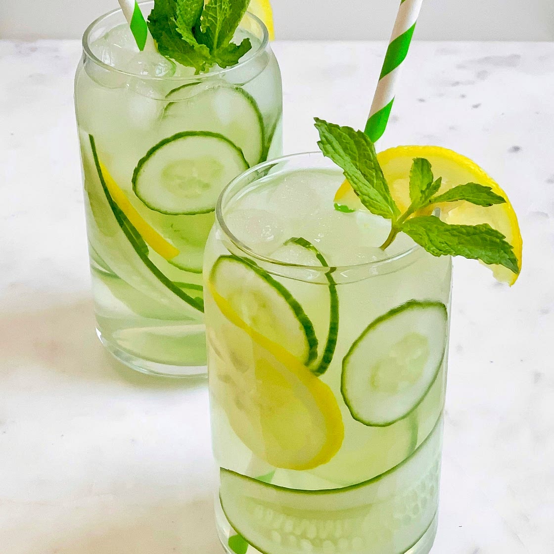 Cucumber Mint Infused Water