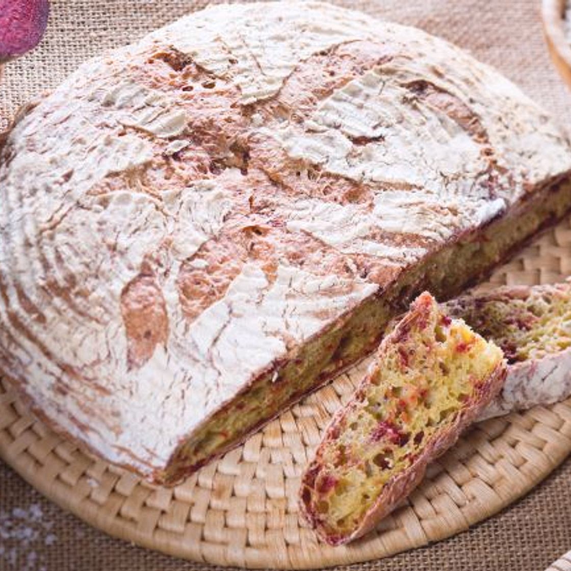 Pane con le barbabietole