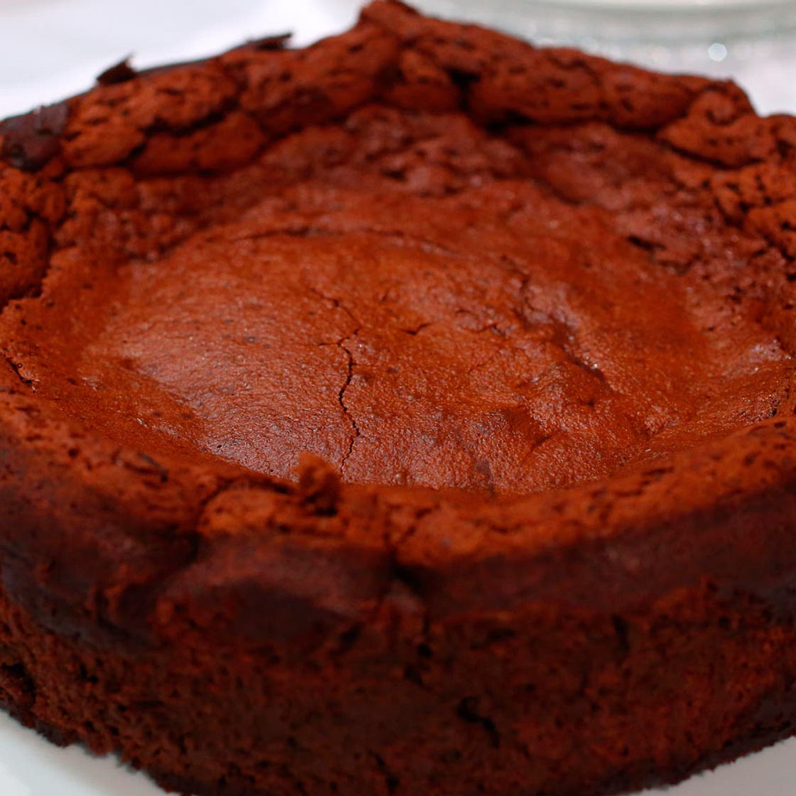 Bizcocho trufado de chocolate sin gluten