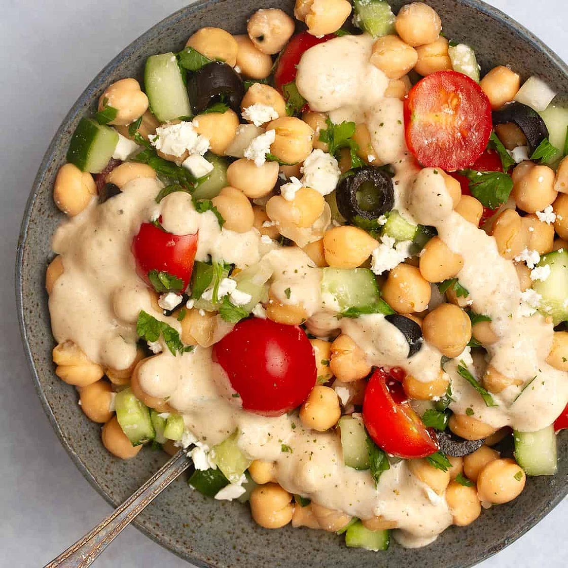Vegan Chickpea Salad