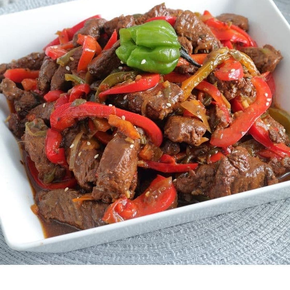 Jamaican pepper steak recipe