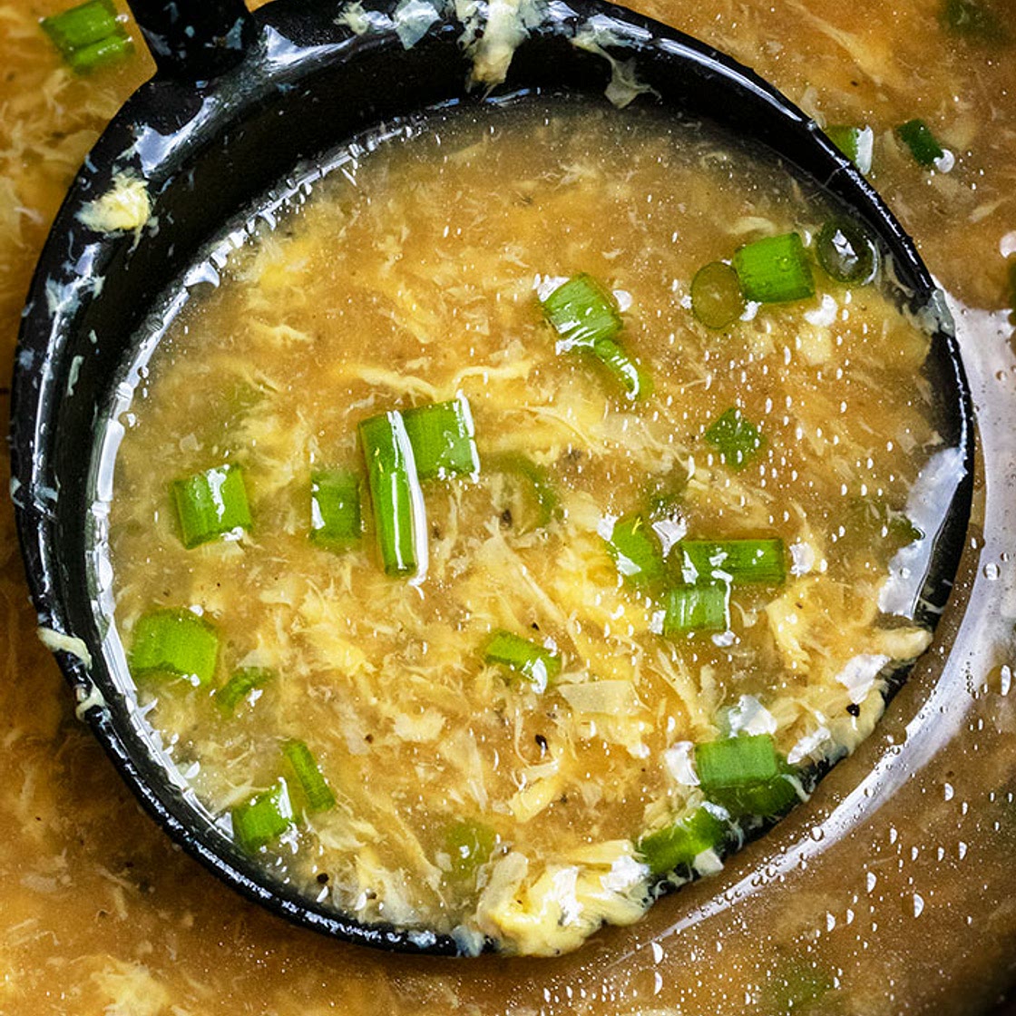 One Pot Egg Drop Soup