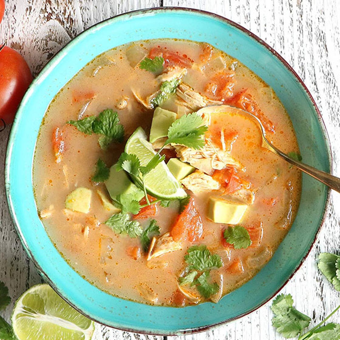 Slow Cooker Chipotle Chicken Soup Recipe