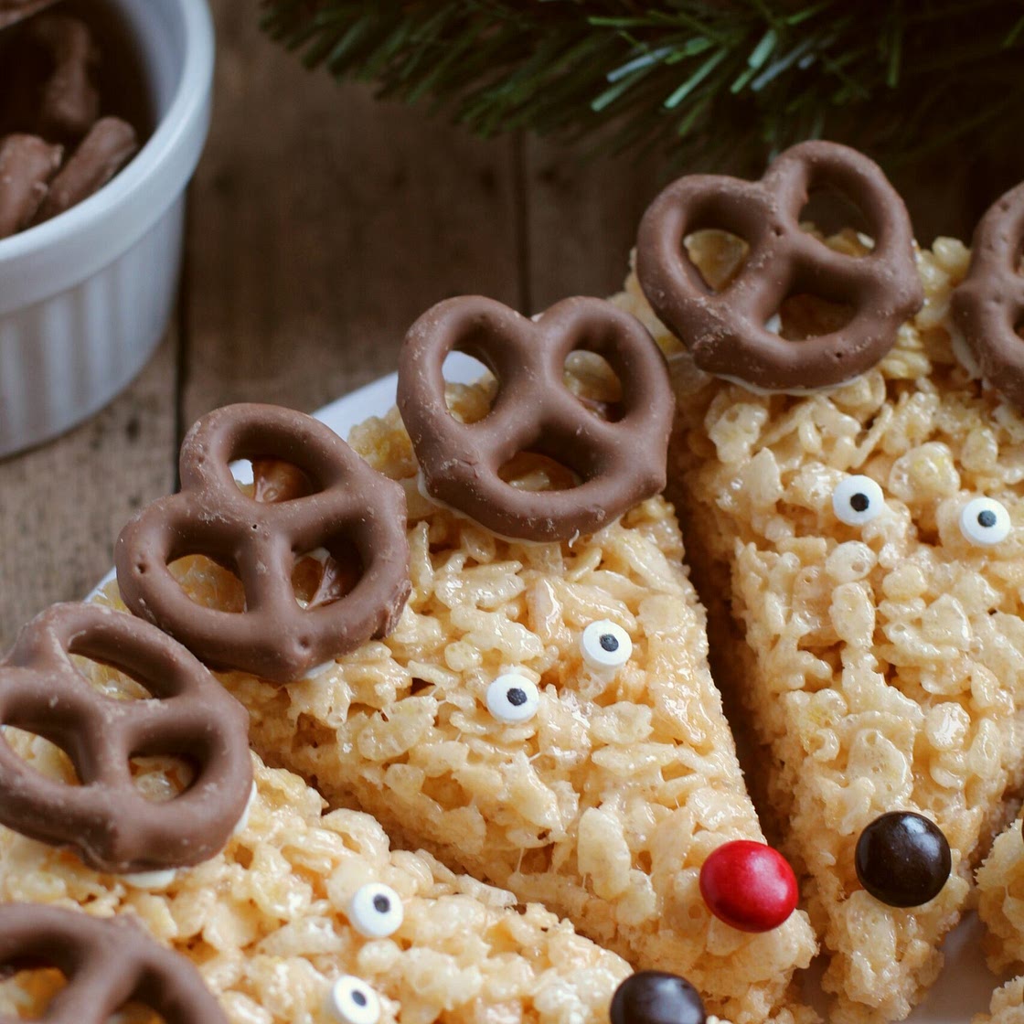 Reindeer Rice Krispie Treats