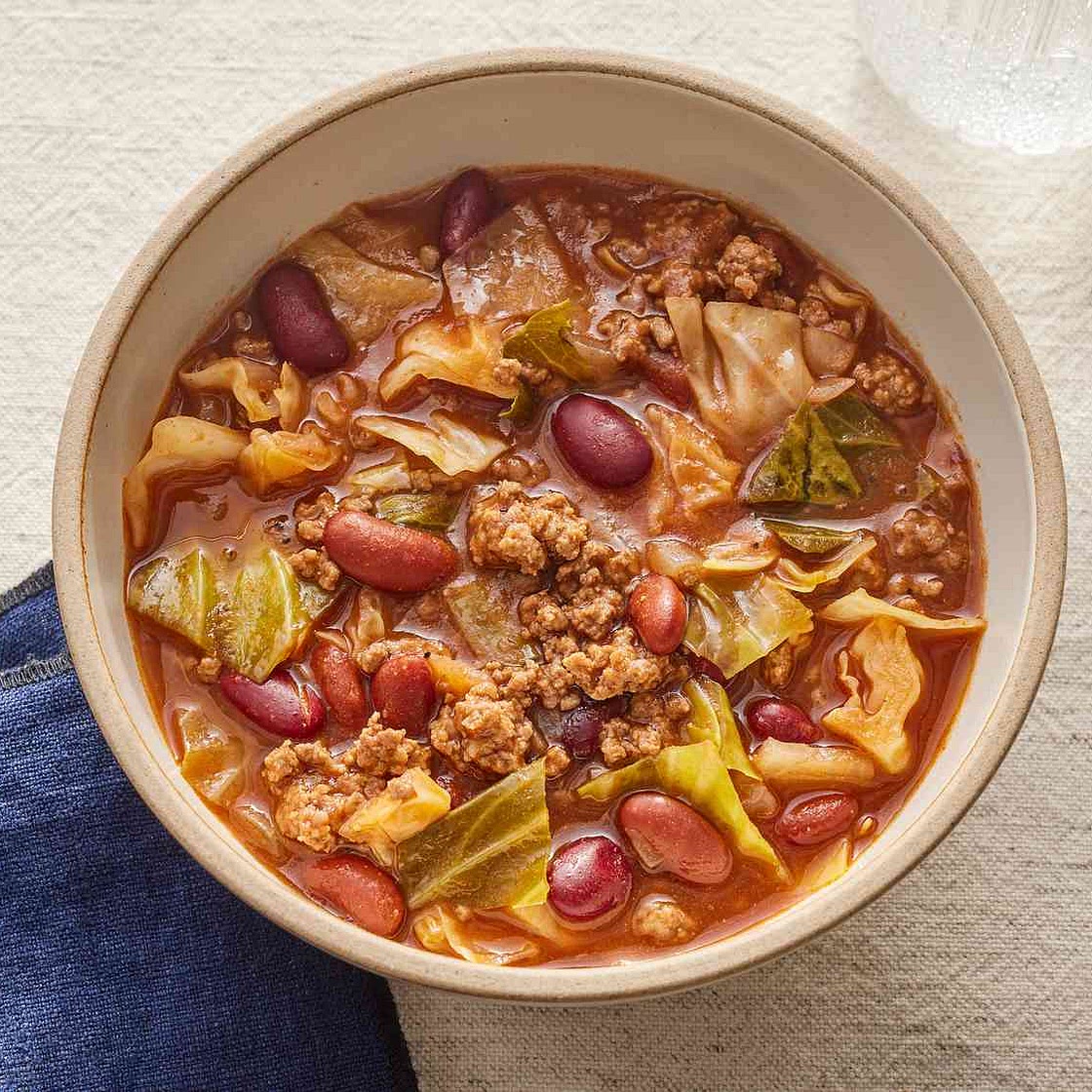 Cabbage Beef Soup