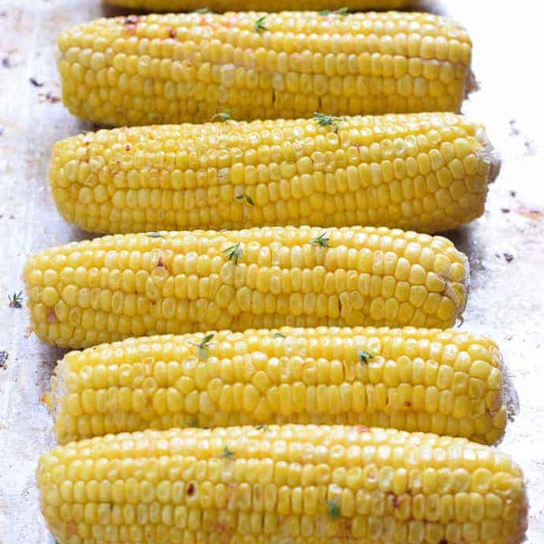 Oven Roasted Corn