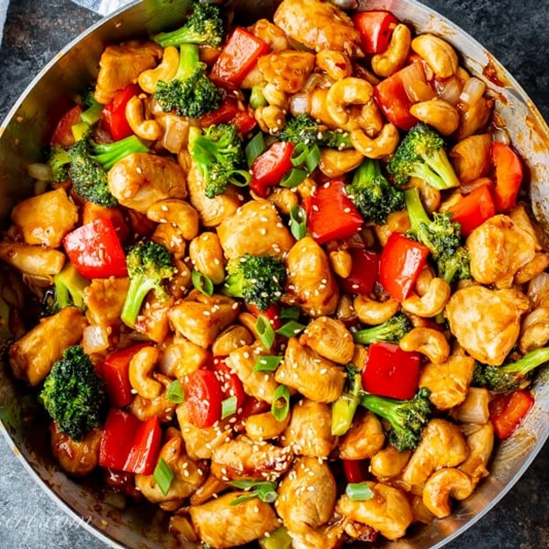 Honey Cashew Chicken