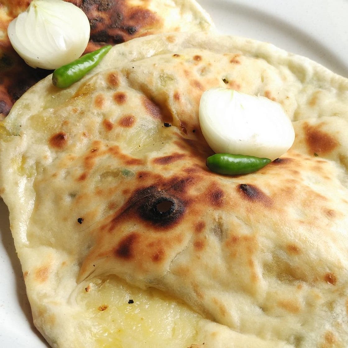 Spicy Aloo Naan Recipe