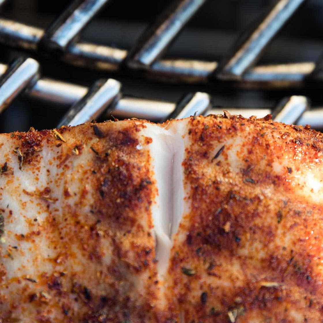 Grilled Blackened Fish Sandwiches