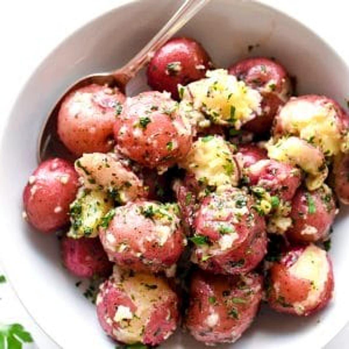 The Best Buttery Parsley Boiled Potatoes