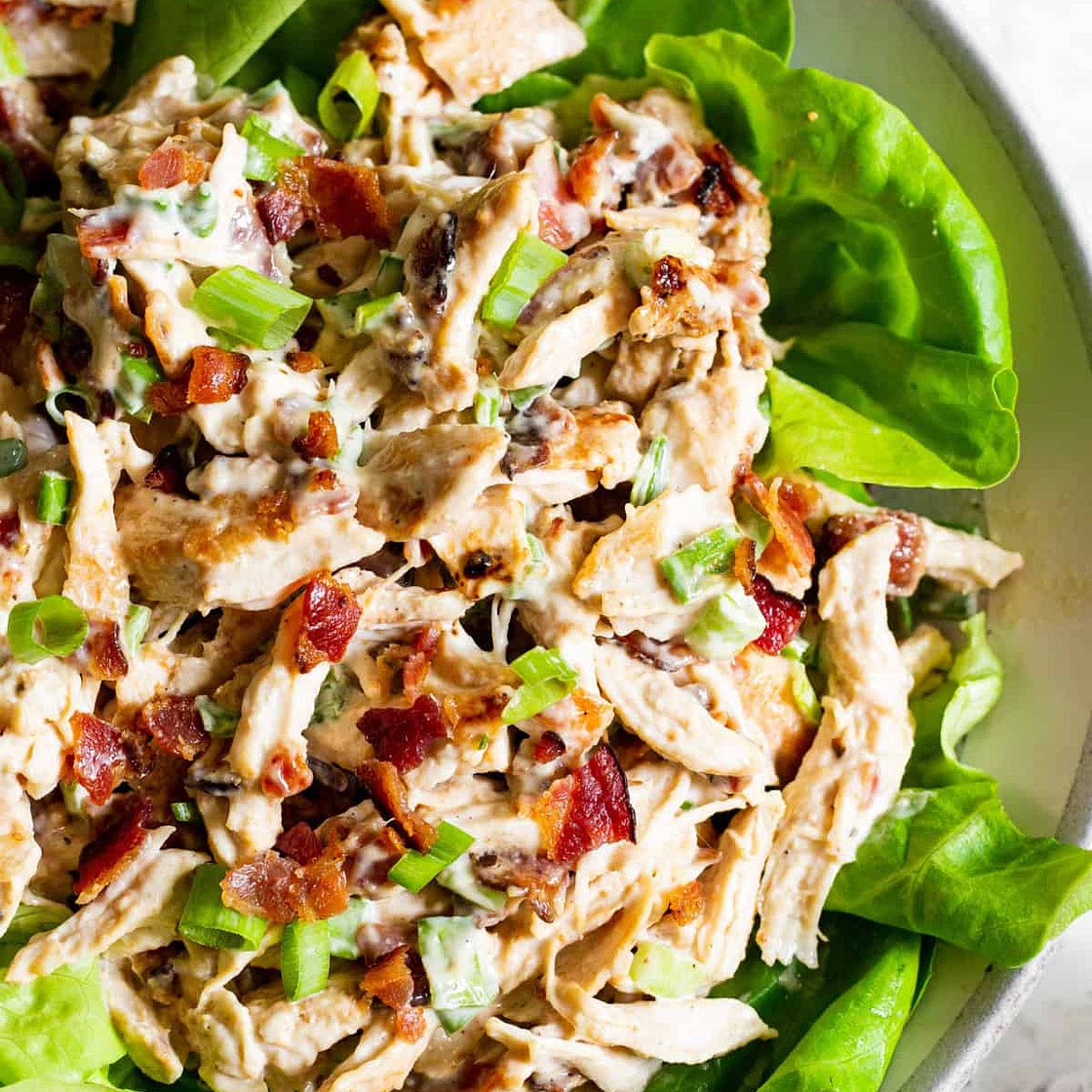 Bacon Scallion Chicken Salad