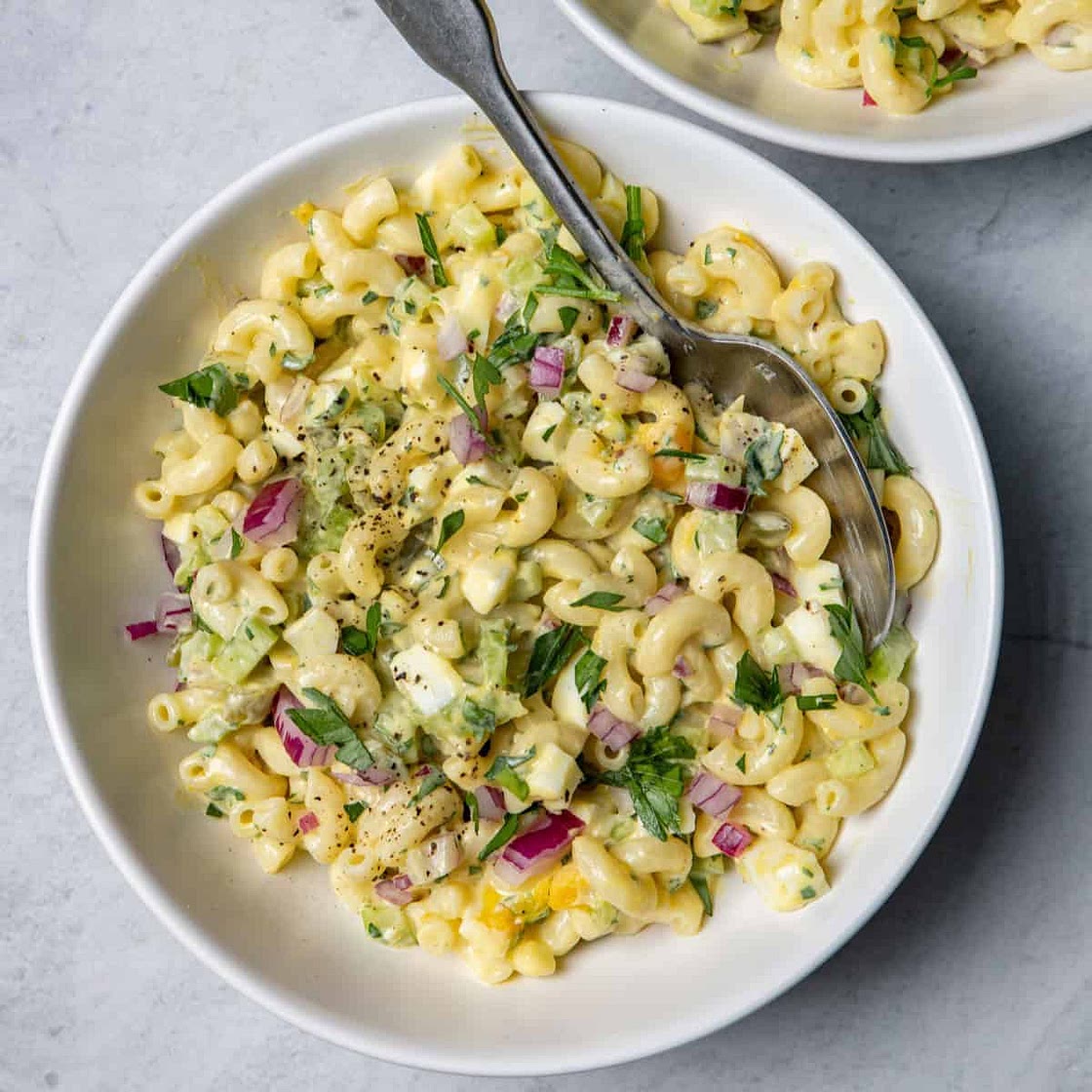Macaroni Egg Salad Recipe
