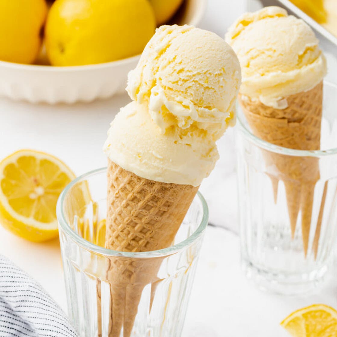 Lemon Ice Cream