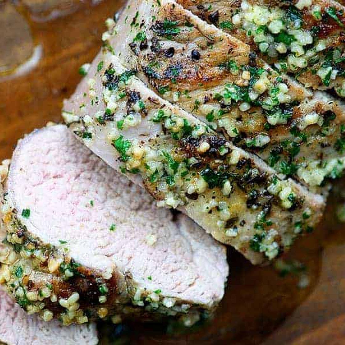 Garlic Butter Pork Tenderloin