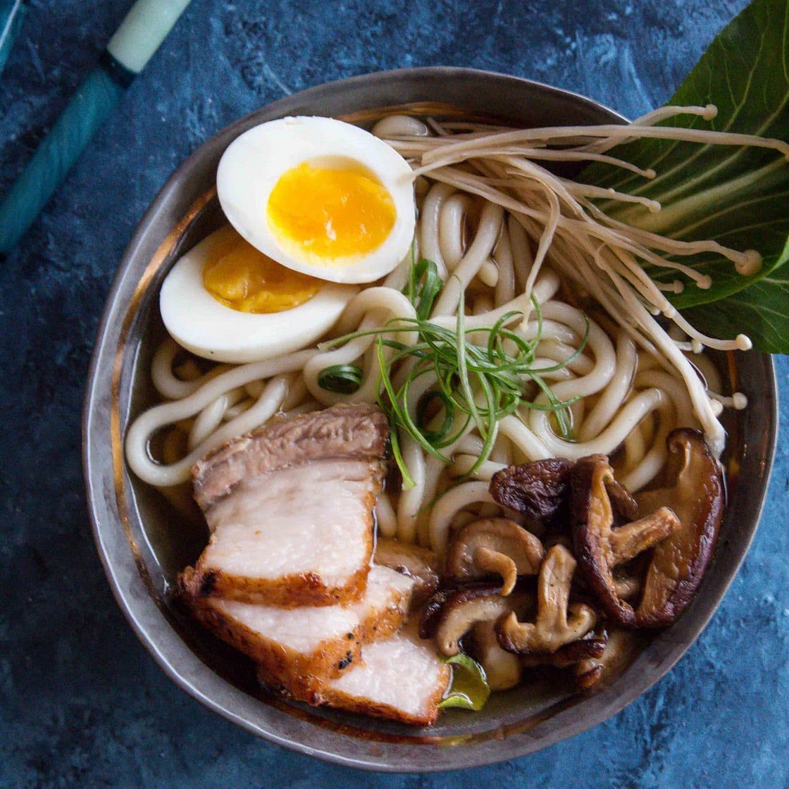 Quick & Easy Pork Belly Udon
