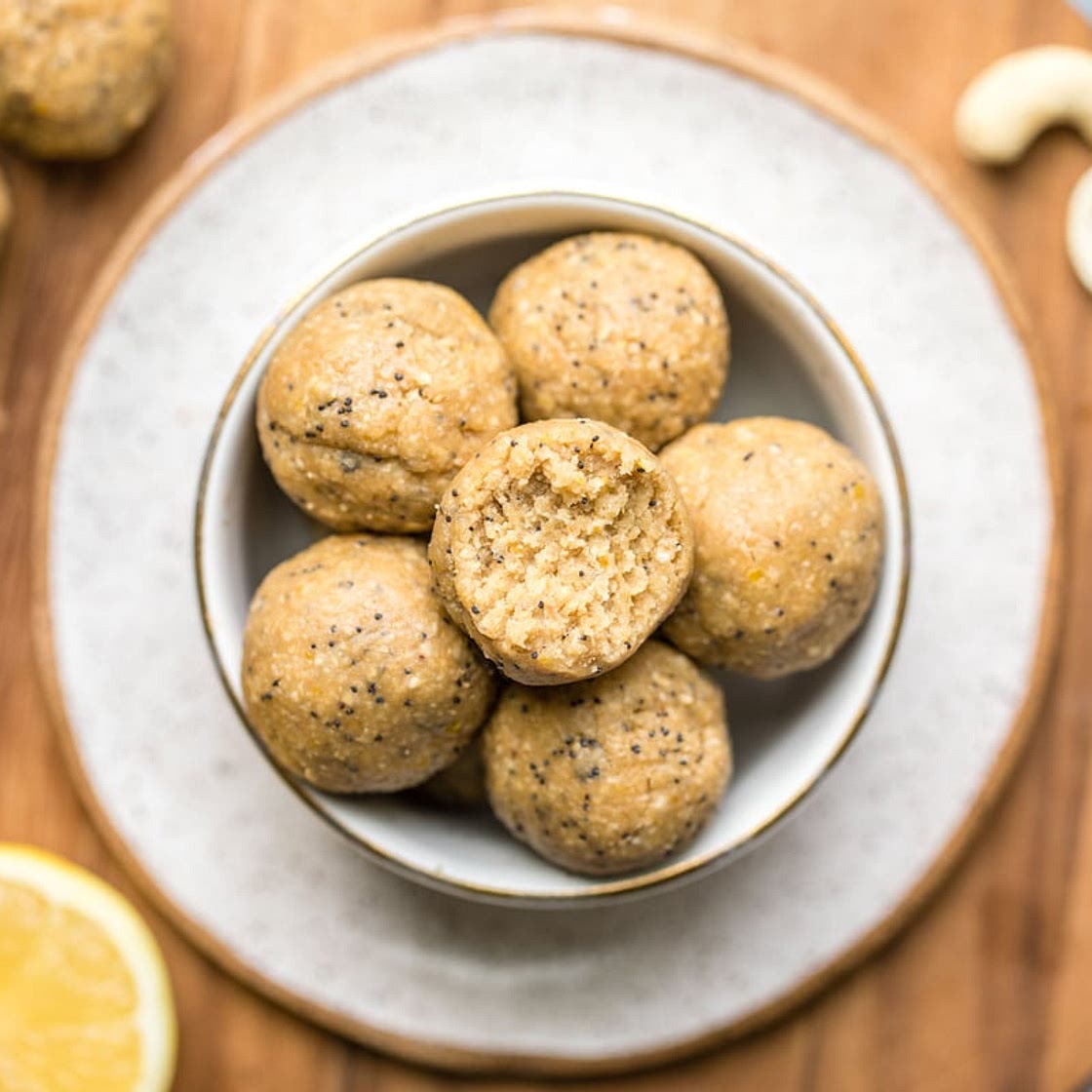 Lemon Poppyseed Energy Bites