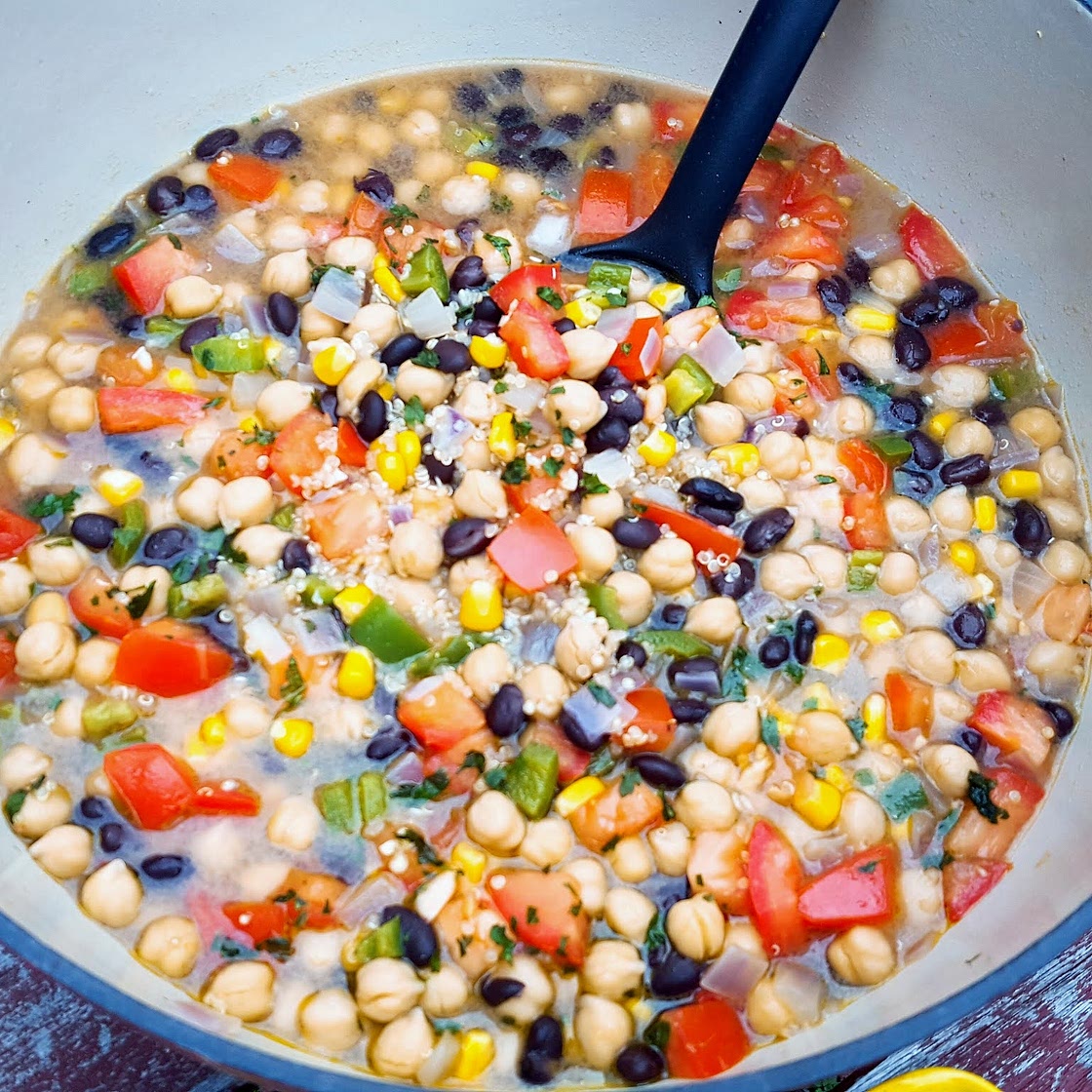 Chickpea Tortilla Soup