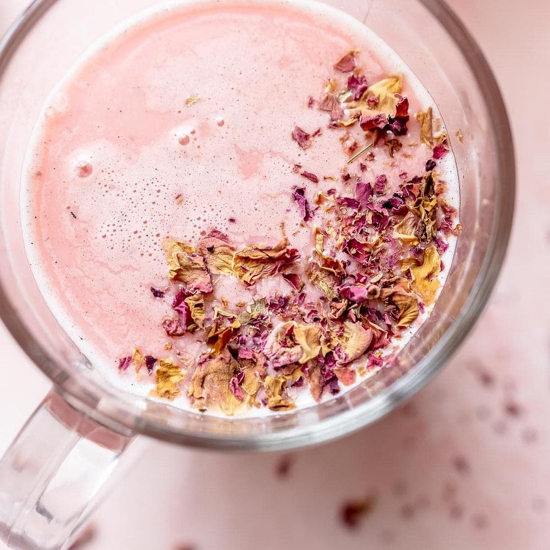 Vanilla Rose Moon Milk Recipe
