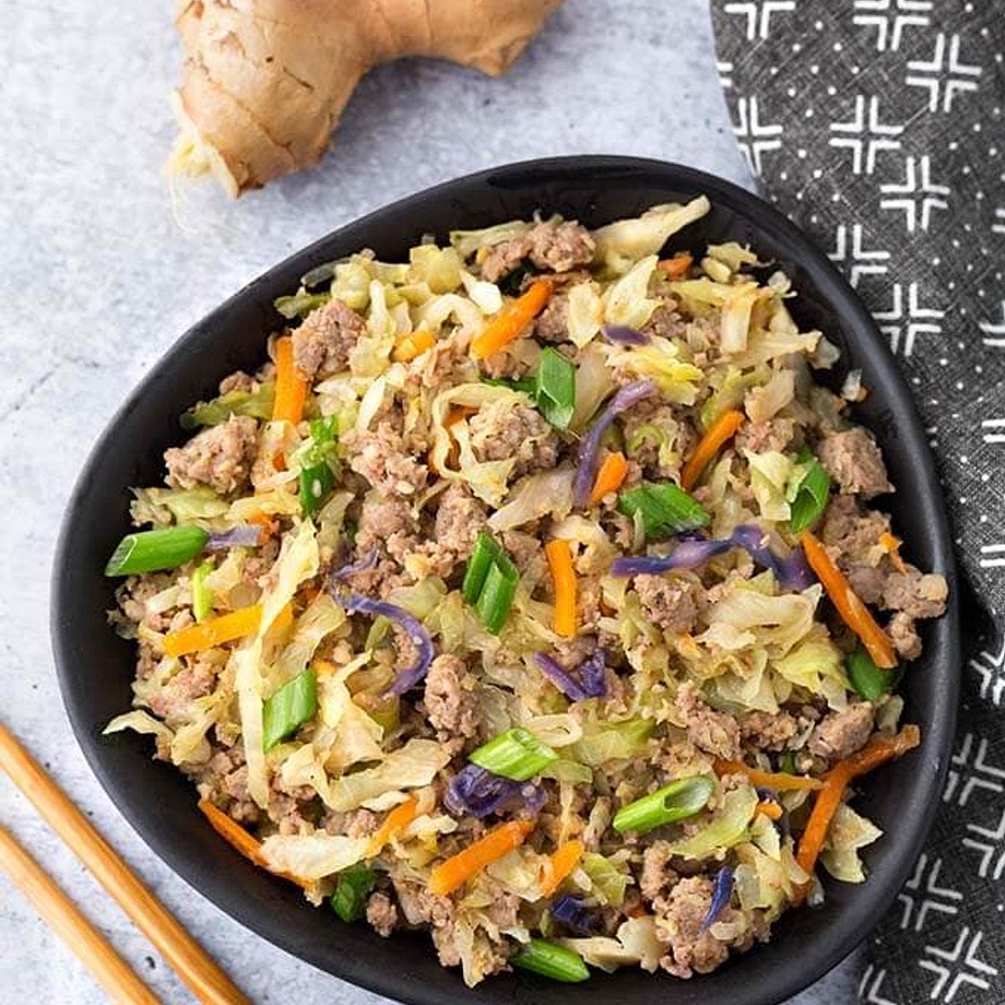 Instant Pot Egg Roll in a Bowl