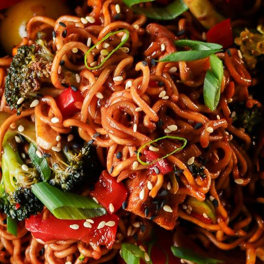 Spicy Garlic Wok Noodles