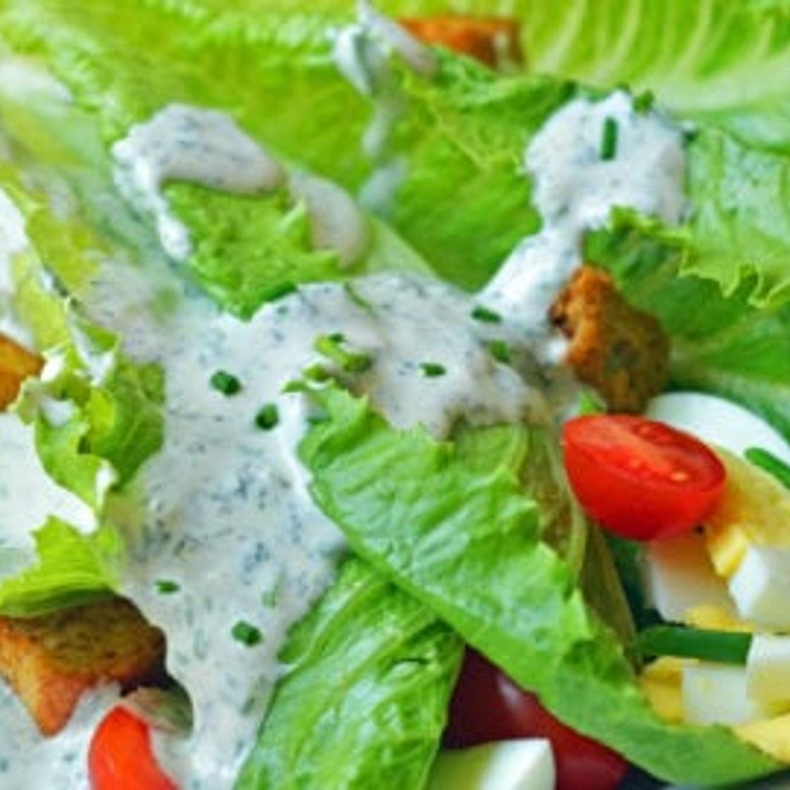 Homemade Buttermilk Ranch Dressing