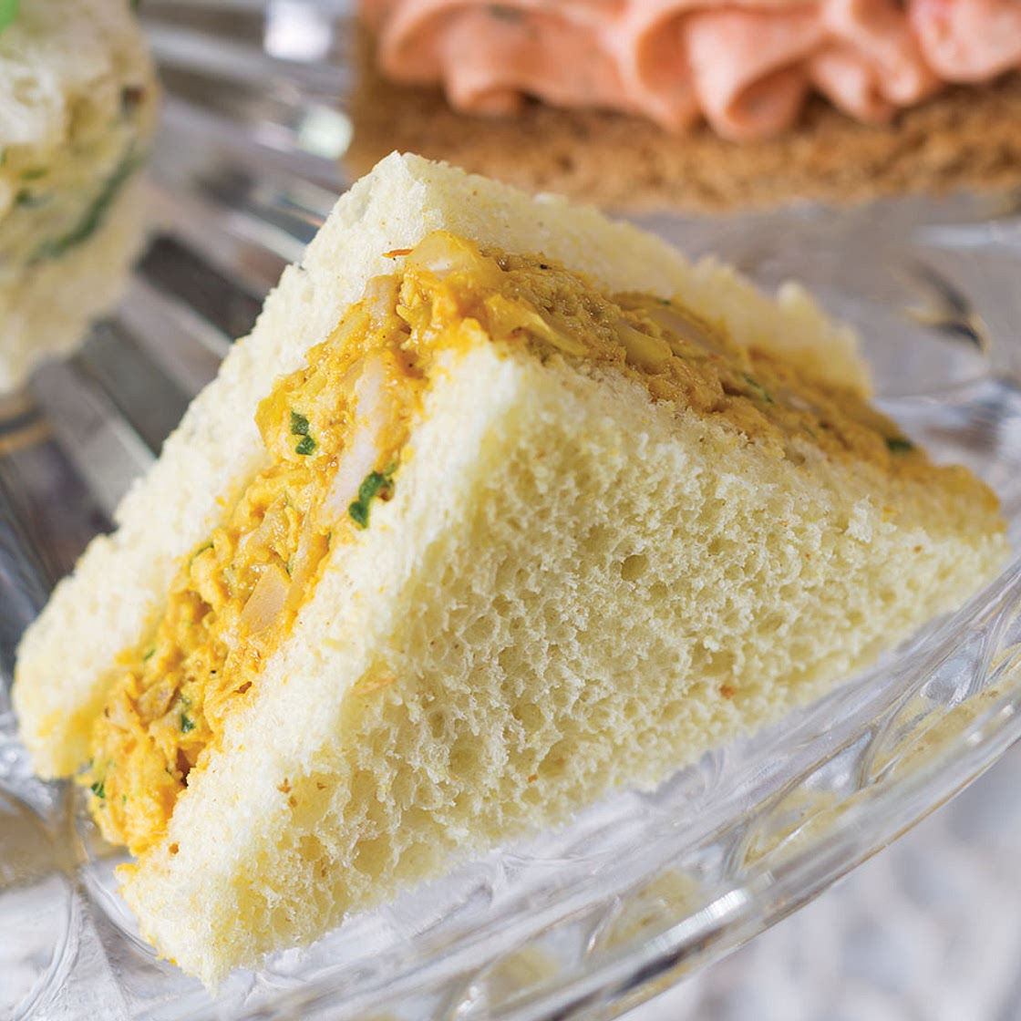Coronation Chicken Salad Sandwiches