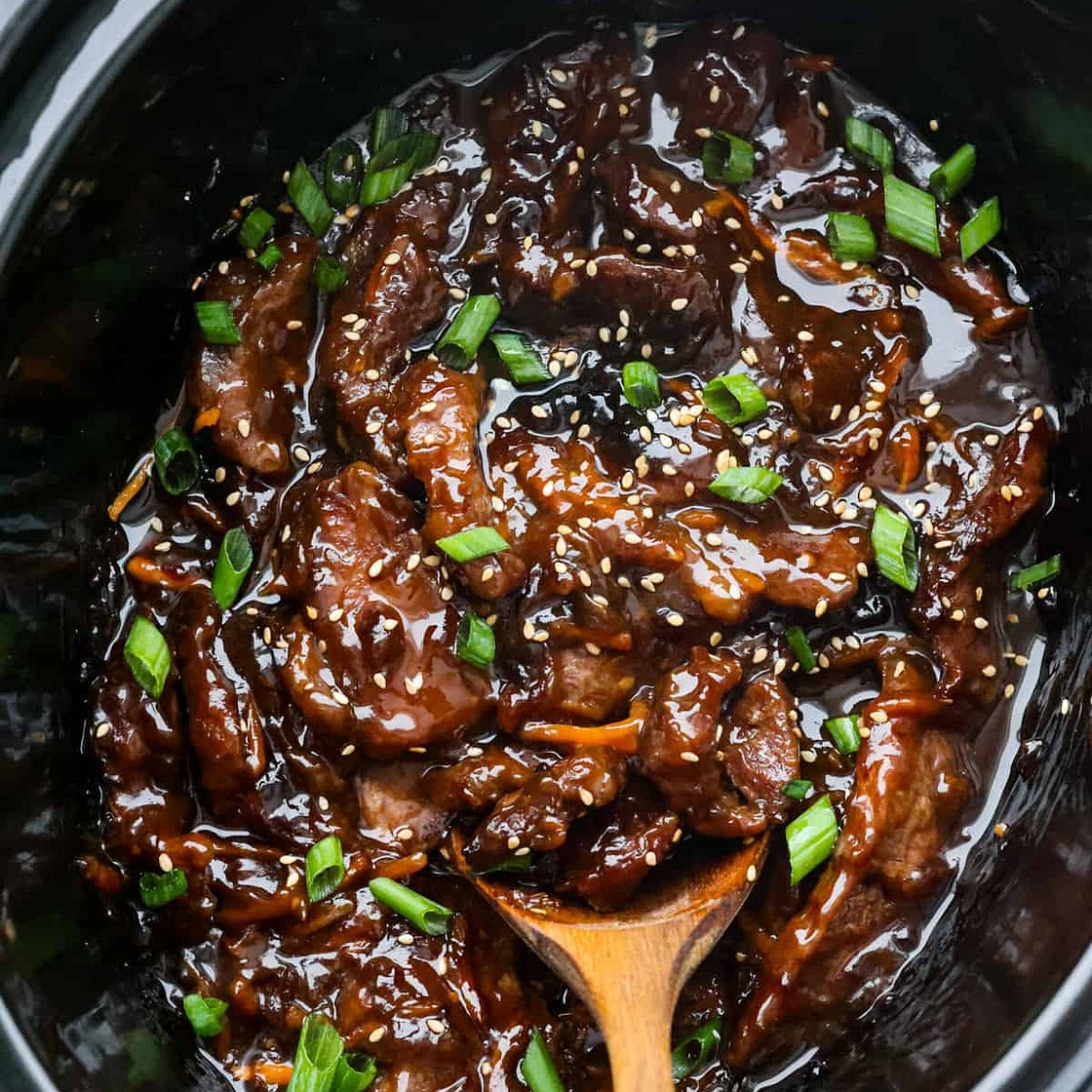 Slow Cooker Mongolian Beef