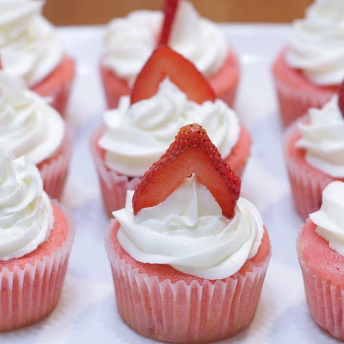 Strawberry Cupcakes