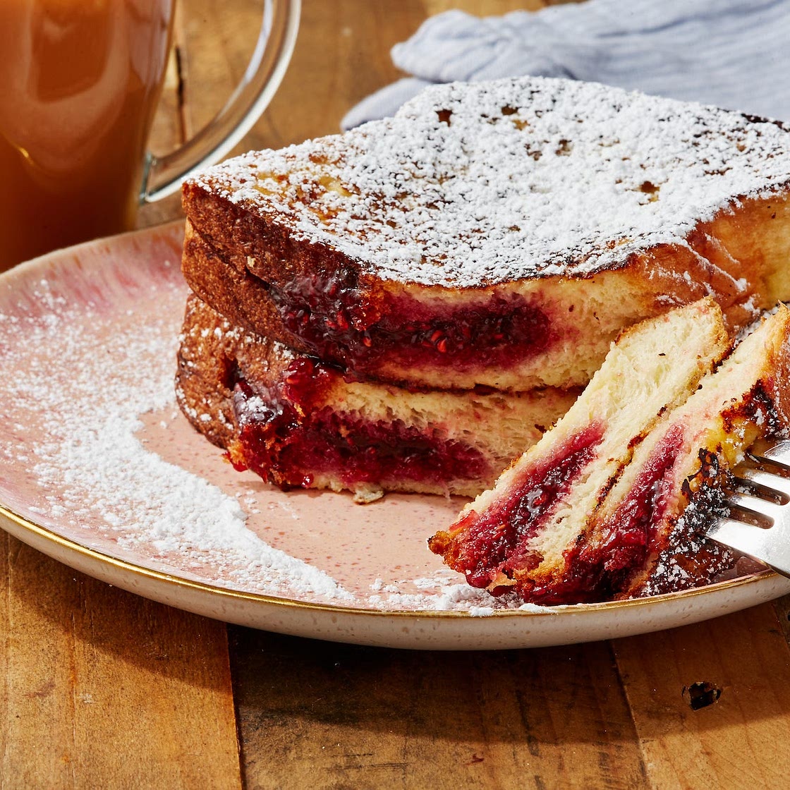 Jam Doughnut French Toast