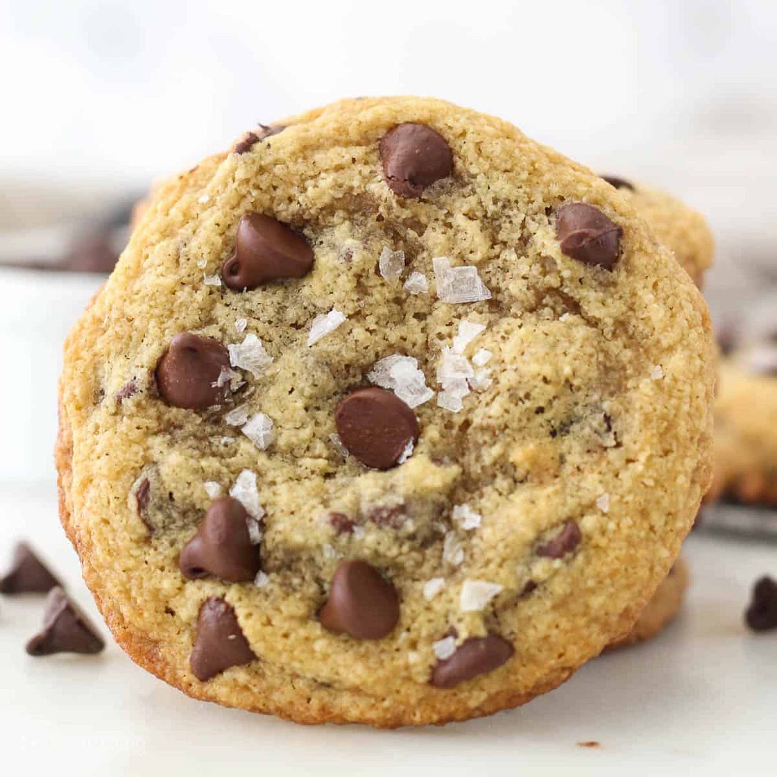Almond Flour Chocolate Chip Cookies