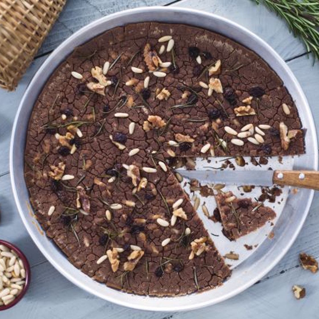 Castagnaccio alla toscana