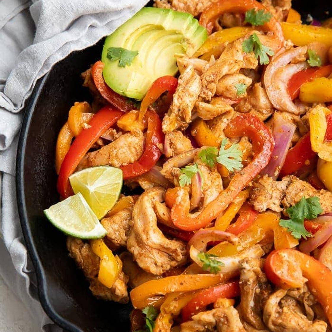 Crockpot Chicken Fajitas