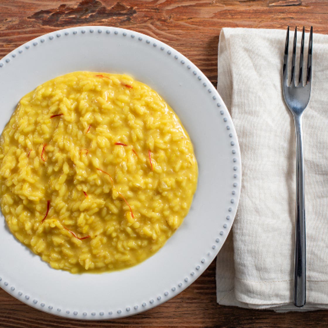 Risotto allo zafferano