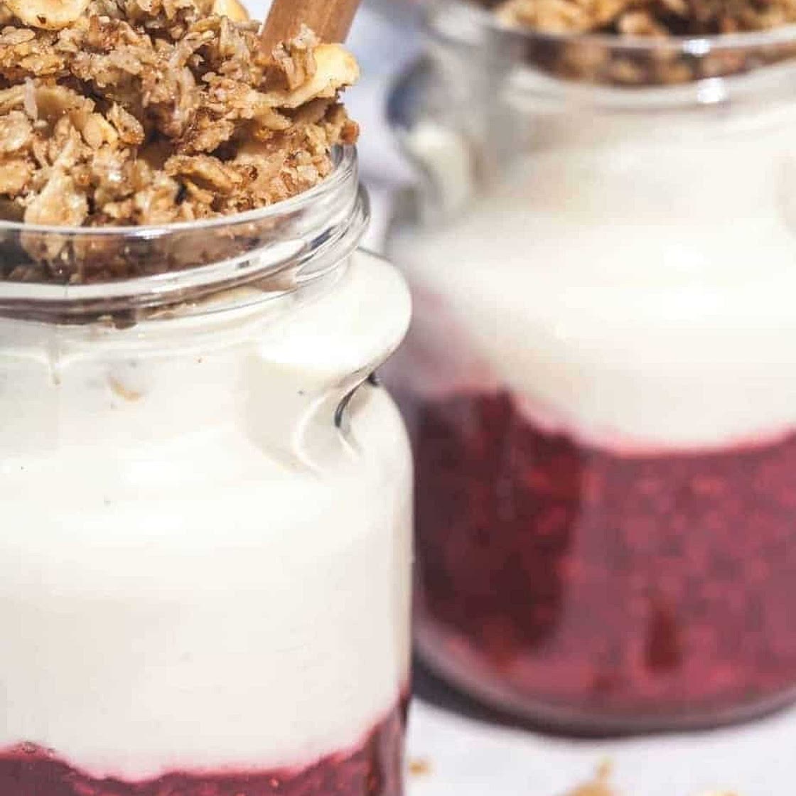 Hazelnut and Honey Skillet Granola