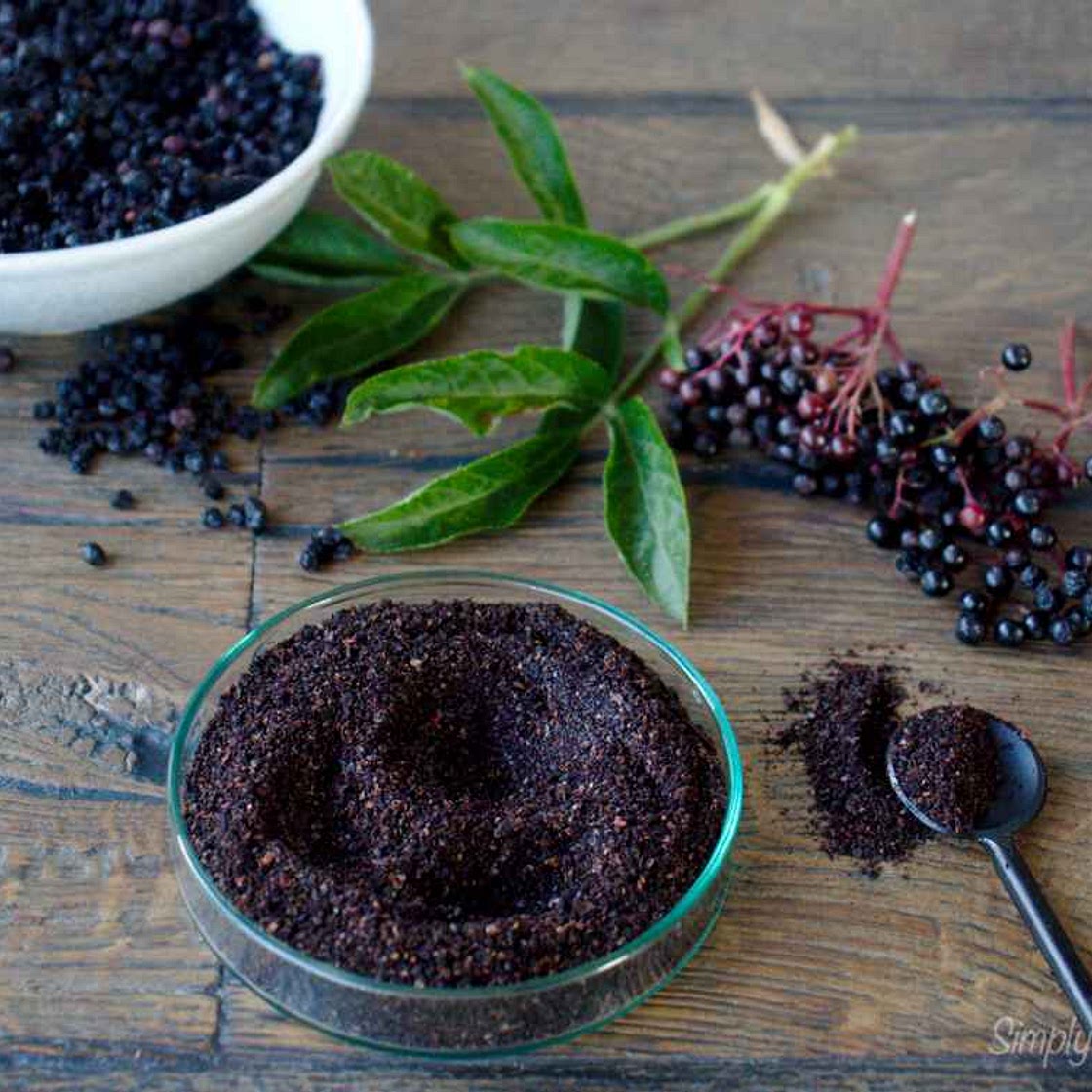 Elderberry powder recipe (and 15 ways to use it)