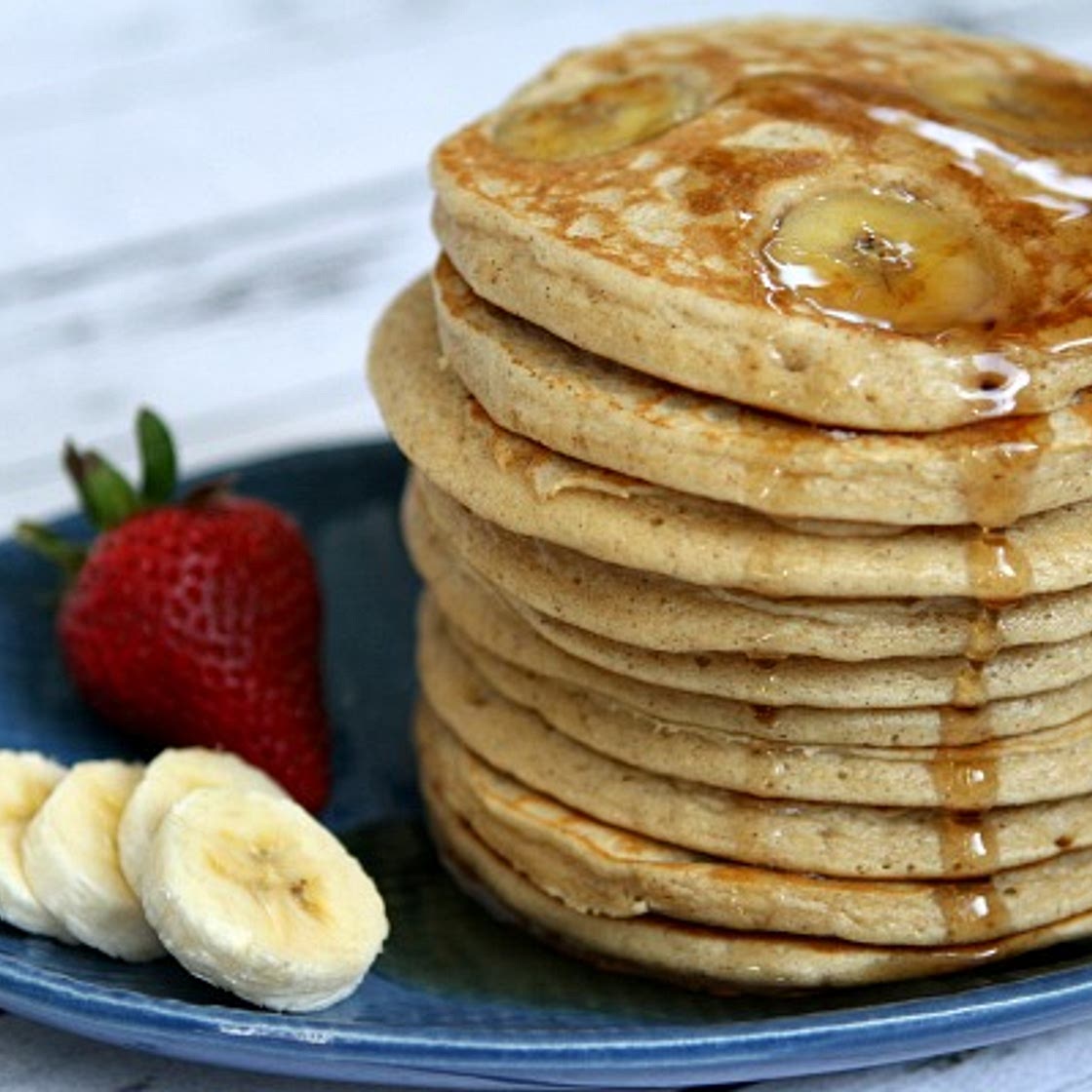 Banana Oat Pancakes