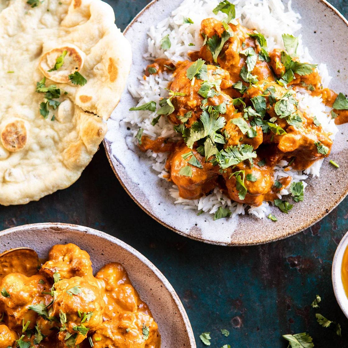 30 Minute Indian Coconut Butter Cauliflower